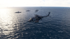 Flottenparade am 5.10.25 vor Helgoland