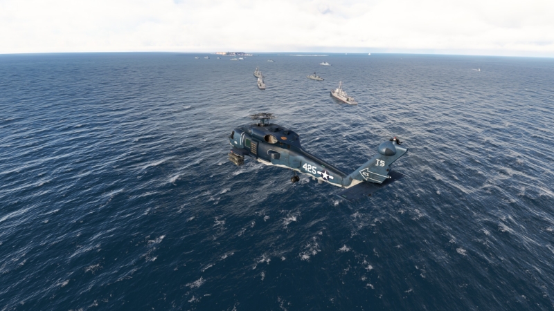 Flottenparade am 5.10.25 vor Helgoland